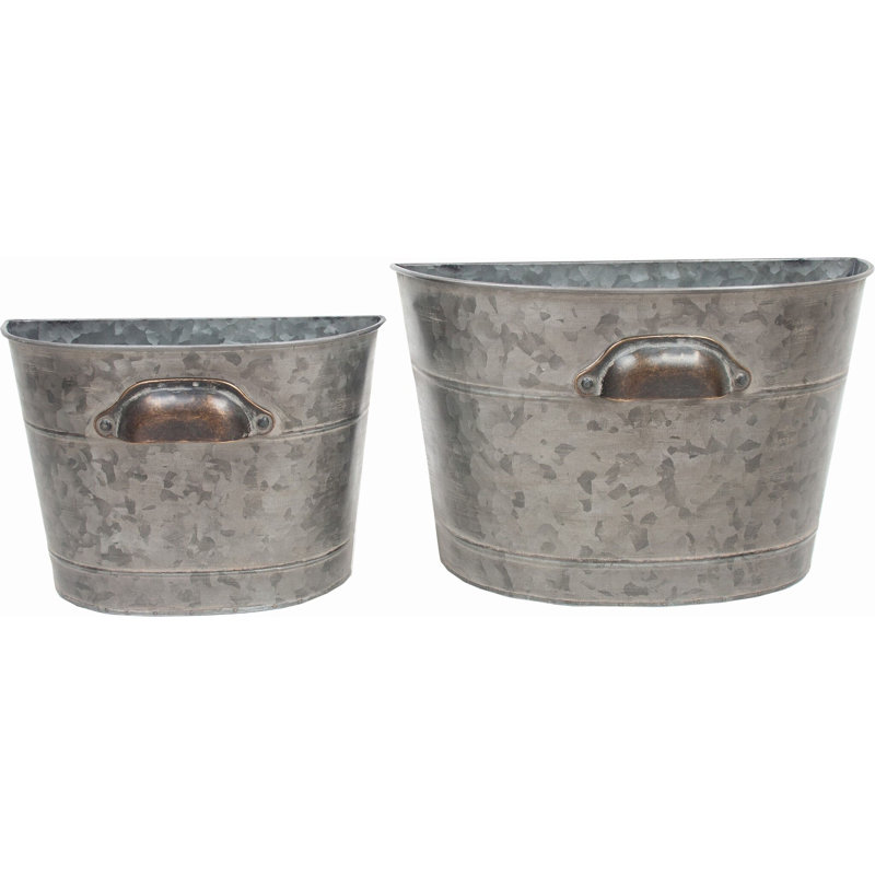 Ensemble de pots à fleurs 2 pièces Abobakr