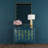 Hadar Modern Gold Rectangular Wall Mirror with Textured Frame