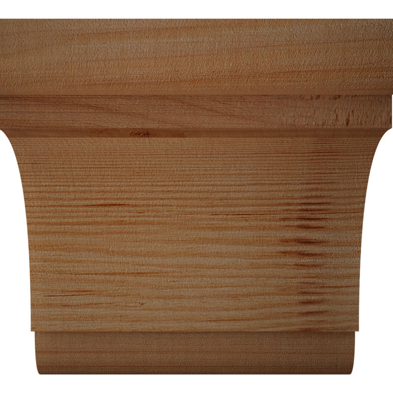 Attelle de genou olympique, Sapin de Douglas, Sciage brut, H 6 po x l 6 po x P 6 po