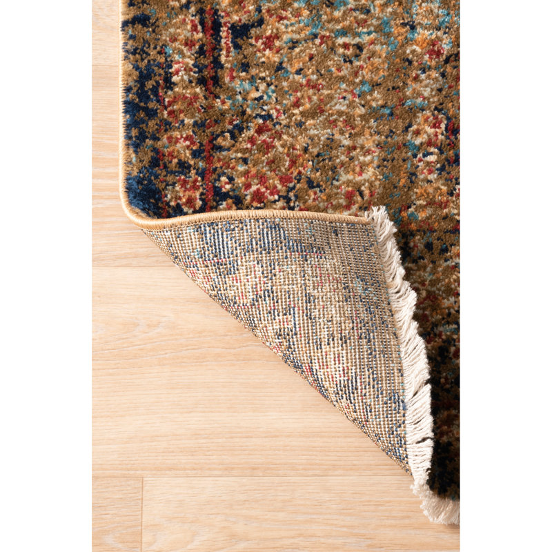 Tapis oriental brun Fults, Rectangle 4 pi x 6 pi 2 po