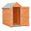 Garden Value 4 ft. W x 6 ft. D Overlap Garden Shed-32647624