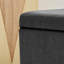 Tissu gris pour le rangement compact de la maison et du bureau avec des roulettes durables