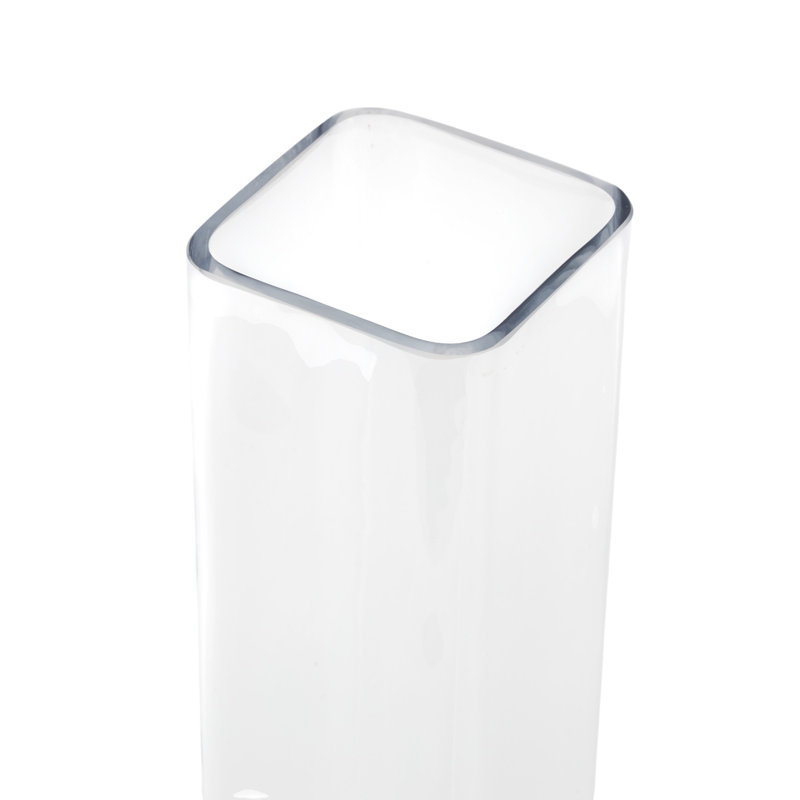 Grand vase décoratif en verre Cole and Grey, H 23,55 po x l 4,15 po x P 4,15 po
