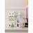 Charming LED Lighted Decorative Object, Red & White Ceramic, 5.1 x 4.3 x 8.7 inches | 100% High-Quality Ceramic | Perfect for Home Decor, Night Light, and Gift Ideas | Unique Design for Any Room