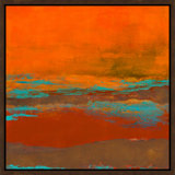 Fiery Vista II Painting by Patricia Harris