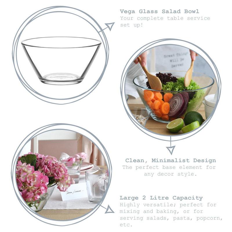 LAV Glass Serving Bowl