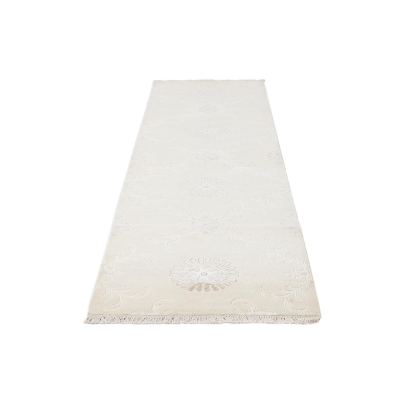 Tapis de couloir crème clair Judy