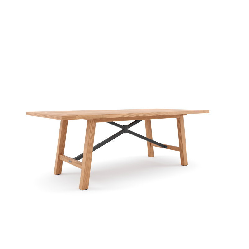 Truss Outdoor Teak Dining Table