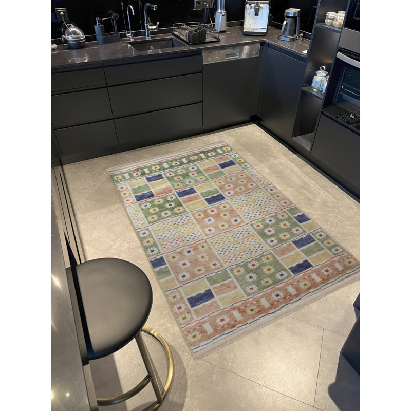 Floral Indoor / Outdoor Rug, Rectangle 2'8" x 5'