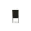 Ensemble de table de cuisine 7 pièces comprenant une table à manger rectangulaire avec pieds en V et 6 chaises de salle à manger Parson en tissu lin noir, 91 x 152 cm (36 x 60 pouces).-1488947744-1488947746-1488947747