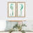 Swim Tall Framed Art