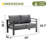 Outdoor Aluminum Loveseat-1355288711-1355288709