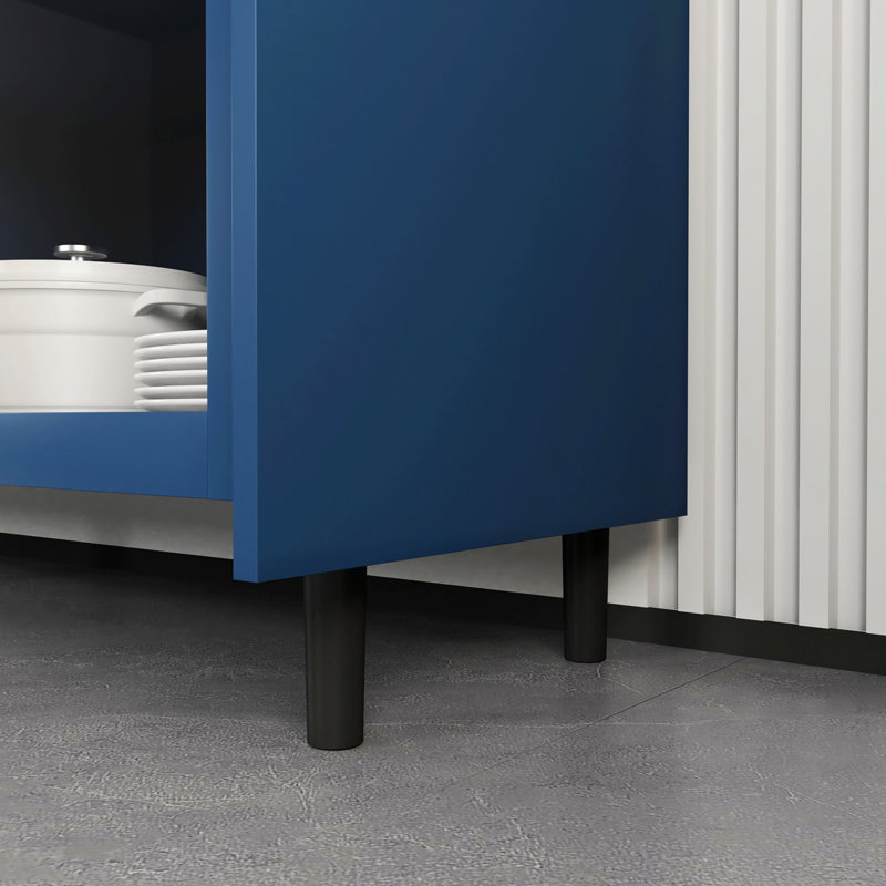Armoire décorative, Bleu