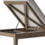 Chaise longue d'extérieur en teck Northlake-123103139
