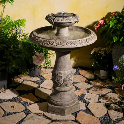 Fountain with Lights