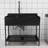304 Stainless Steel Freestanding Sink Utility Kitchen Sink With Pull-out Faucet