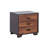 2-Tone Finish Nightstand With 3 Drawers-933111531
