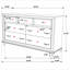 Commode 7 tiroirs Randall