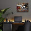Art mural en verre Lark Manor ™ «Has Anyone Seen My Yarn» par Bigelow-1162846029