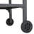 Outdoor Kitchen Cart Foldable Outdoor Prep Station Portable BBQ Cart Grill Cart with Foldable Top and Storage Space for Backyard, Patio, Gray-437207264