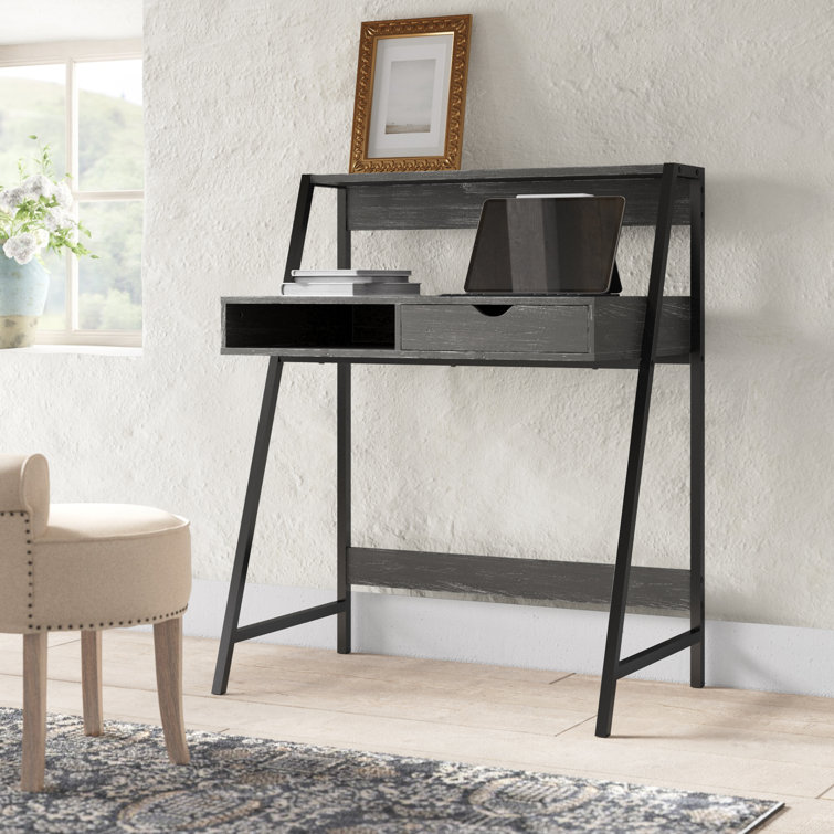 Rebrilliant Maryhannah Metal Base Computer Desk & Reviews | Wayfair