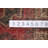 Geometric Red   Runner Rug 4x10