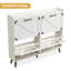 Armoire de rangement pour chaussures Chea avec tablettes réglables-520698179-509077219