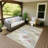 Machine Washable Indoor/Outdoor London ACN2258 Swirls Rug-1774483601