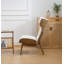 Fauteuil à oreilles capitonné Lexey-1751323275