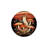 Red Mushroom Patterned Modern Decorative Washable Carpet-406719378