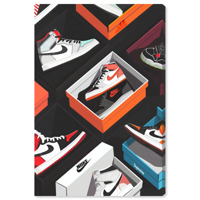 «Open Sneaker Boxes» par Notoriart