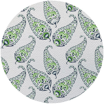 Indian Paisley 16" Vinyl Placemat