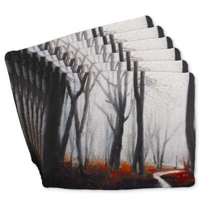 Braided Polyester Dreketi Set of 6 - Mysterious Forest Theme
