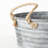 Sorensen 3 Piece Galvanized Planters
