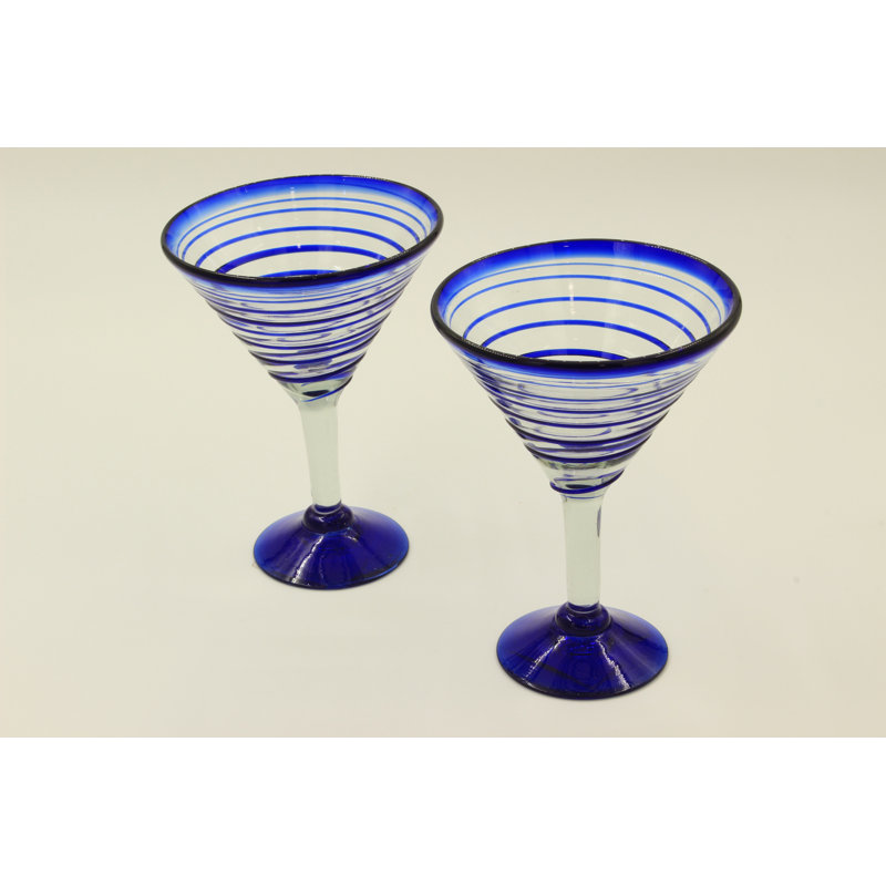 Galeana 8oz. Handmade Drinking Glass Set