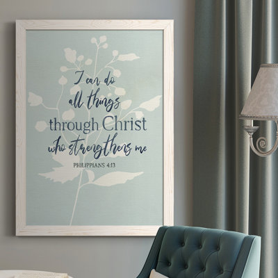 " I Can Do All Things "
