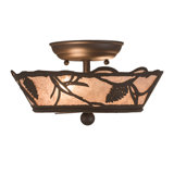 Dolby 2 - Light Semi Flush Mount