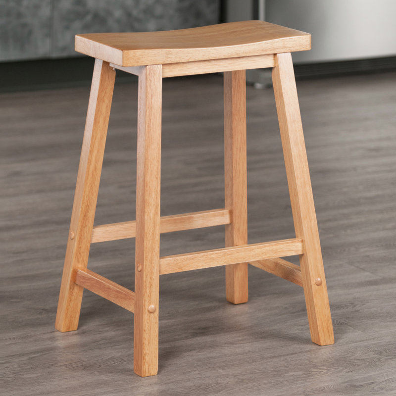 Tabouret de comptoir et de bar Irieana, Naturel, Tabouret de comptoir (assise de 24 po de hauteur)