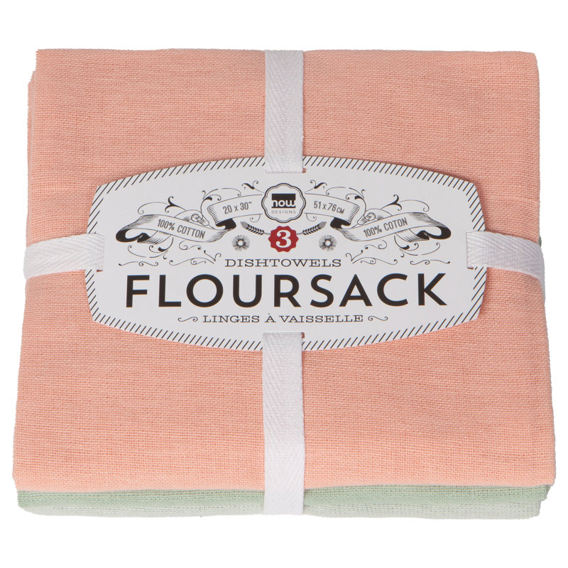 Torchon Dawn / Eucalyptus / Mist Floursack