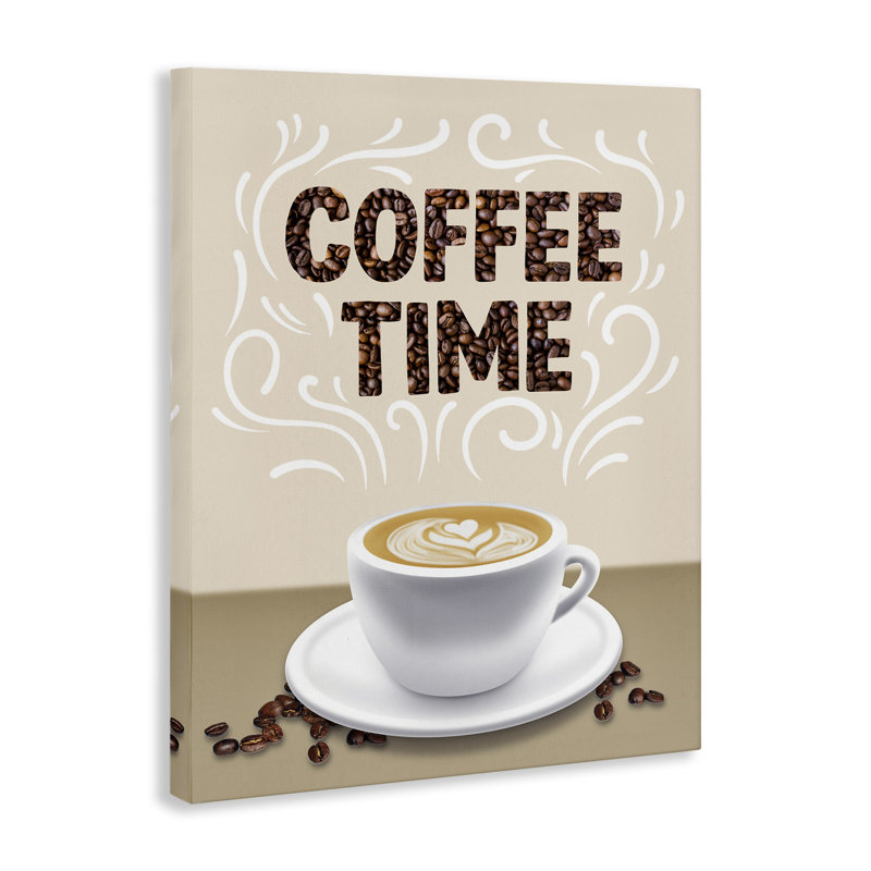 «Traditional Coffee Time Brew Canvas», conception par Marcus Prime, H 30 po x l 24 po