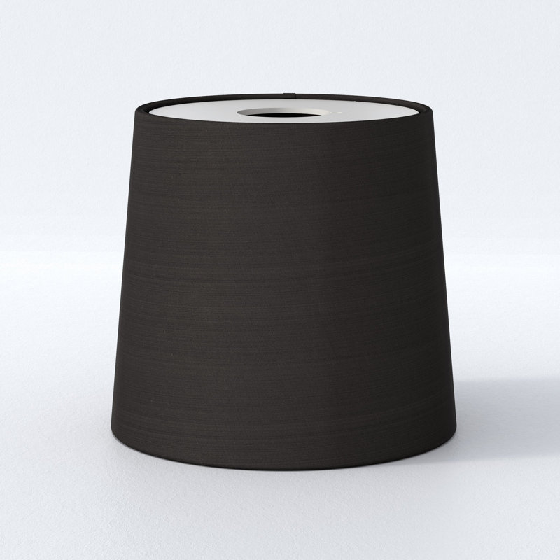 Edward Desk Lamp, Black, Polycotton