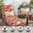 Outdoor Round Dining Chair Seat Pad-268982489