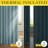 NICETOWN Burlap Vintage 2 Panels Faux Linen 100% Blackout Curtains, Rod Pocket Style, Thermal Insulated & Noise Reducing Drapes for Living Room, Bedroom, Modern, Farmhouse-22865655-22865656