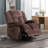 Beitz 36.6" Wide Modern  Microfiber  Power Lift Assist Reclining Home Theater Seating-665584233