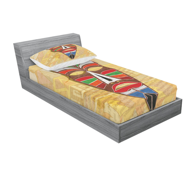 Ensemble de draps Maskon, Ensemble de draps pour lit simple TG avec drap-hou