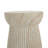 Outdoor Travertine Concrete Side Table