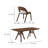Schott 4 - Person Double Pedestal Dining Set-2041152013
