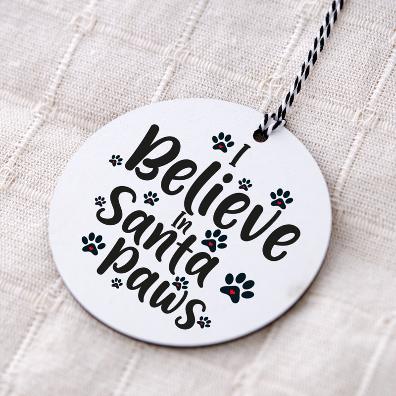 6.8cm Acrylic Hanging Figurine Ornament, White, Yes