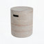 Table d'appoint d'extérieur / d'intérieur en béton