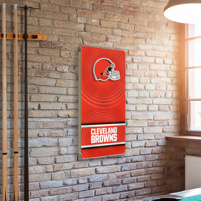 Mini trou de maïs mural Cleveland Browns